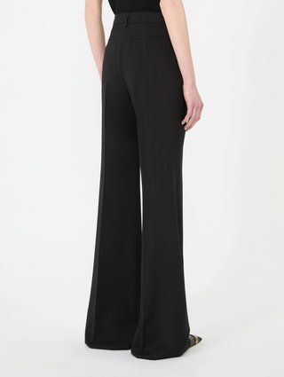Чорні штани Sportmax з вовни: фото 3 - Invogue