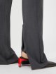 Тёмно-серые брюки SPORTMAX из шерсти: фото 5 - Invogue