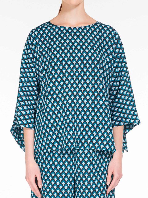 Синя сорочка WEEKEND MAX MARA : фото 1 - Invogue