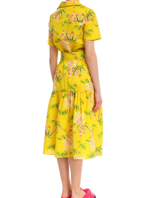 Жёлтая юбка KENZO: фото 2 - Invogue