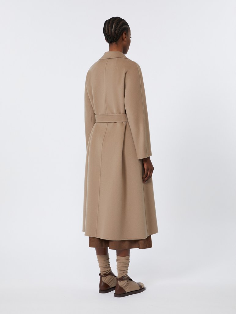 Сіре пальто MAX MARA з вовни: фото 2 - Invogue