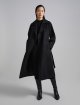 Чорне пальто MAX MARA прямого крою: фото 1 - Invogue