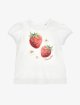 Футболка для дівчаток Strawberry Monnalisa: фото - Invogue
