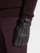 Чорні рукавички ZEGNA зі шкіри: фото 1 - Invogue