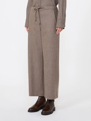 Сірі штани Max Mara з вовни: фото 2 - Invogue