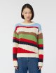 Різнокольоровий светр WEEKEND MAX MARA з суміші бавовни: фото 2 - Invogue