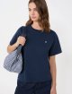 Темно-синя футболка WEEKEND MAX MARA з бавовняного трикотажу: фото 4 - Invogue