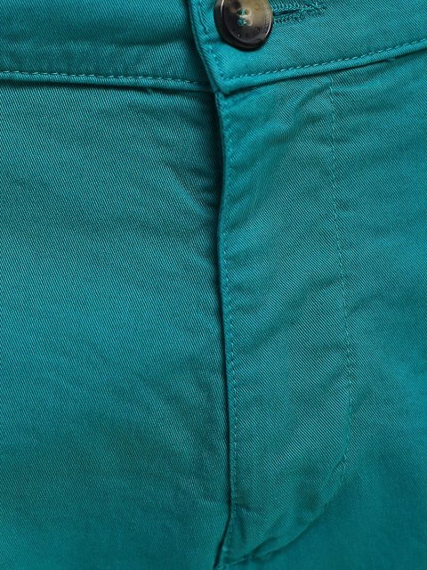 Зелёные брюки KENZO: фото 5 - Invogue