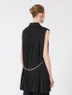 Чорний жилет SPORTMAX з суміші вовни: фото 3 - Invogue
