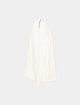 Белый джемпер MM6 Maison Margiela из хлопка: фото 2 - Invogue