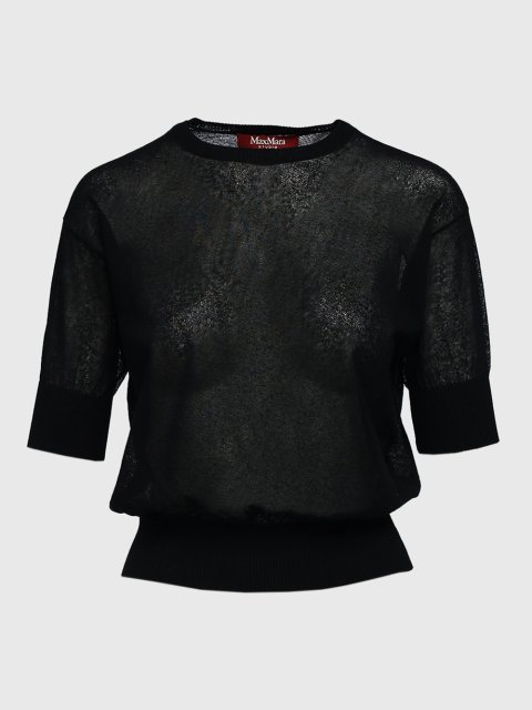 Чёрный свитер MAX MARA: фото - Invogue