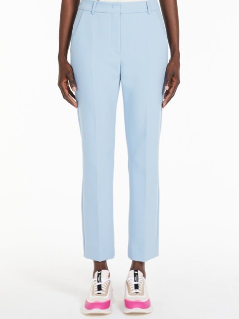 Блакитні брюки WEEKEND MAX MARA : фото 1 - Invogue
