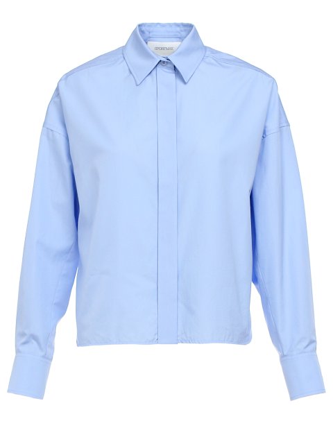 Блакитна сорочка SPORTMAX : фото - Invogue