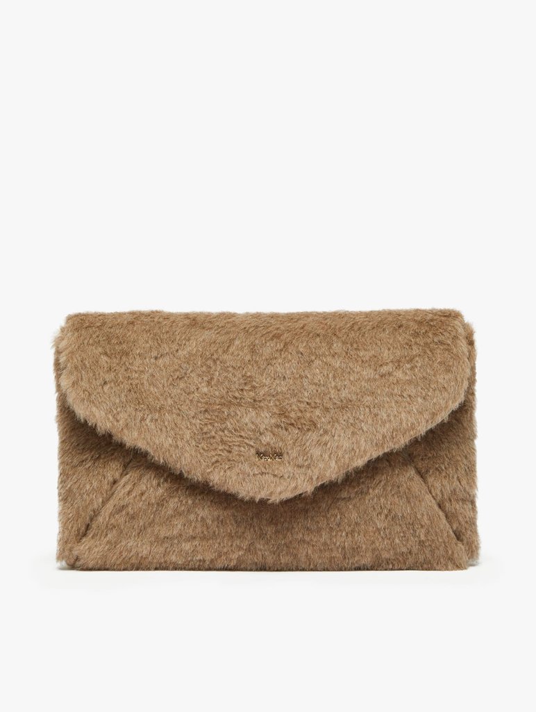 Сірий клатч MAX MARA : фото - Invogue