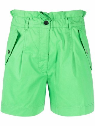 Бирюзовые шорты KENZO: фото - Invogue
