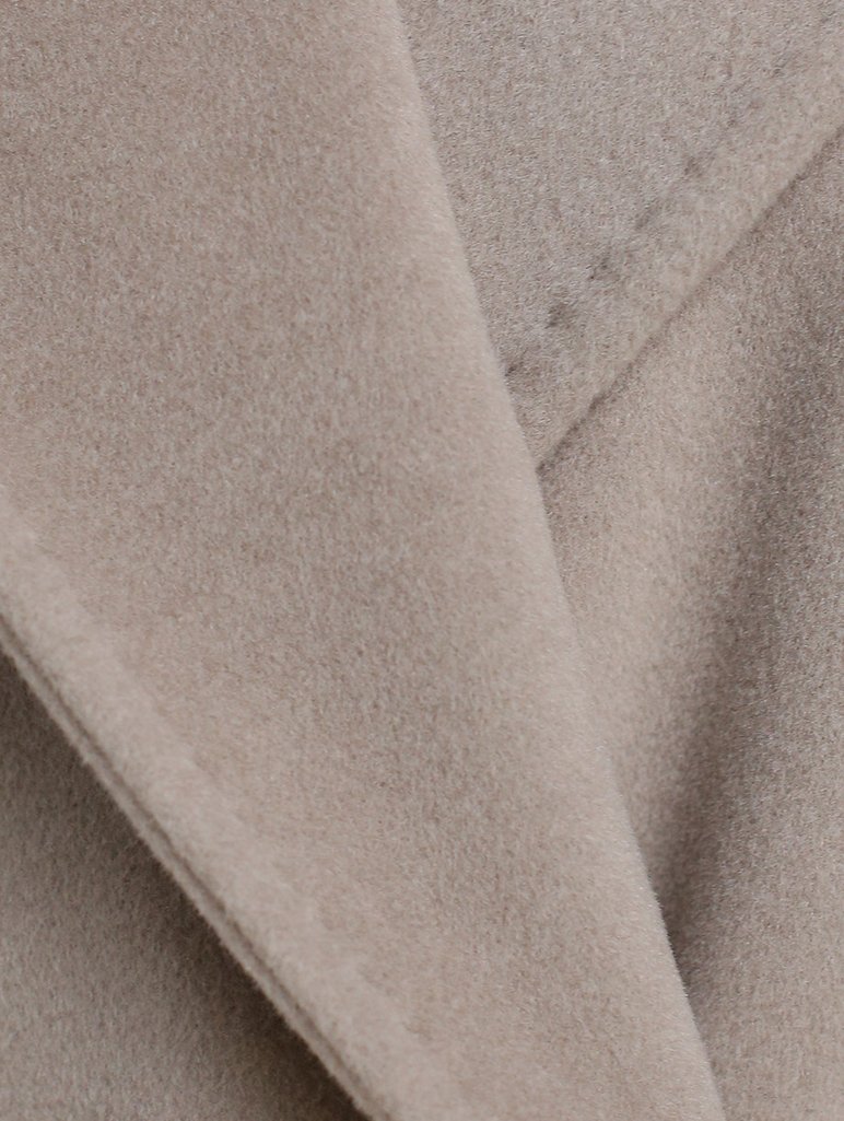 Кремовое пальто MAX MARA из шерсти и кашемира: фото 5 - Invogue