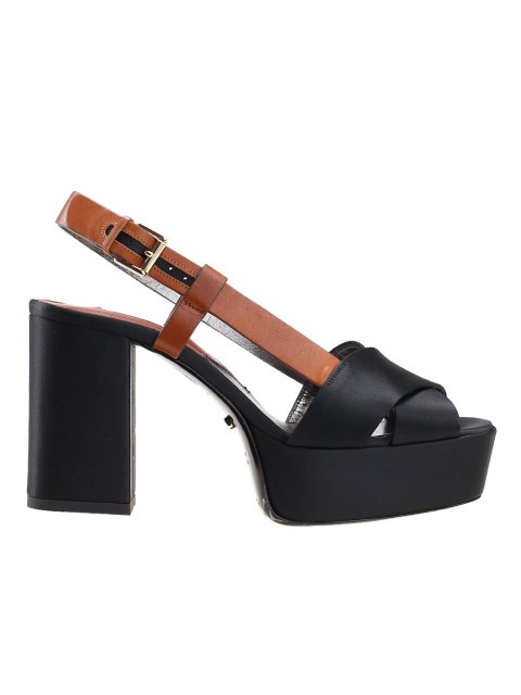 Чёрные босоножки DOROTHEE SCHUMACHER: фото - Invogue