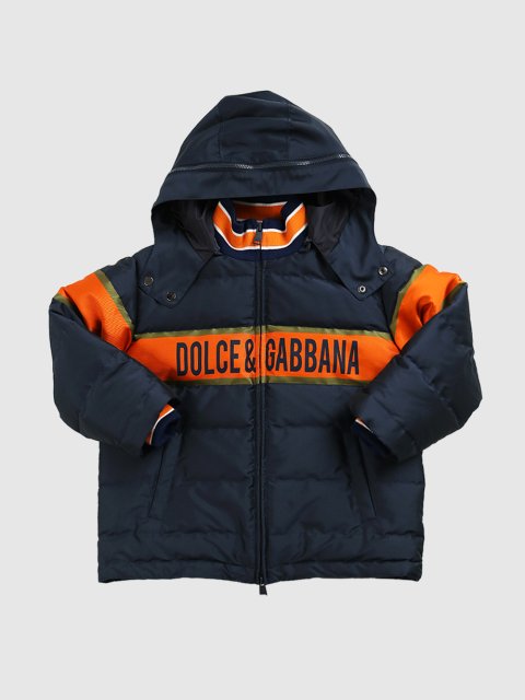 Разноцветная куртка DOLCE&GABBANA KIDS: фото - Invogue