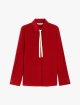 Червона сорочка Max Mara шовкова: фото - Invogue