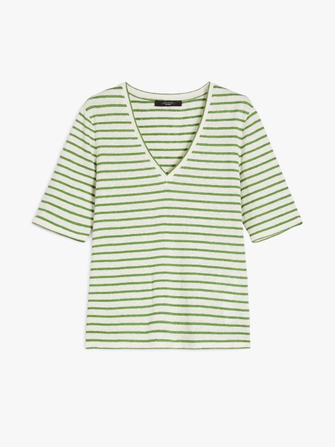 Футболка Weekend Max Mara з еласточного льону: фото - Invogue