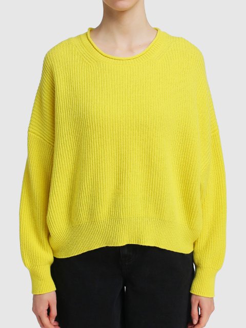 Жёлтый свитер MAX&CO: фото 2 - Invogue