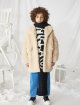 Бежеве пальто MM6 MAISON MARGIELA KIDS: фото 1 - Invogue