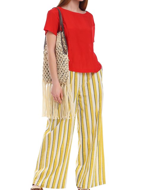 Бордова футболка MAX&CO : фото 3 - Invogue