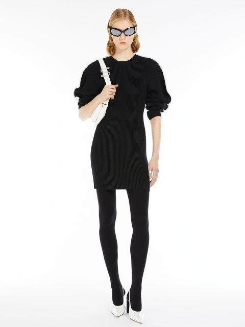 Чорна сукня Sportmax трикотажна: фото 1 - Invogue