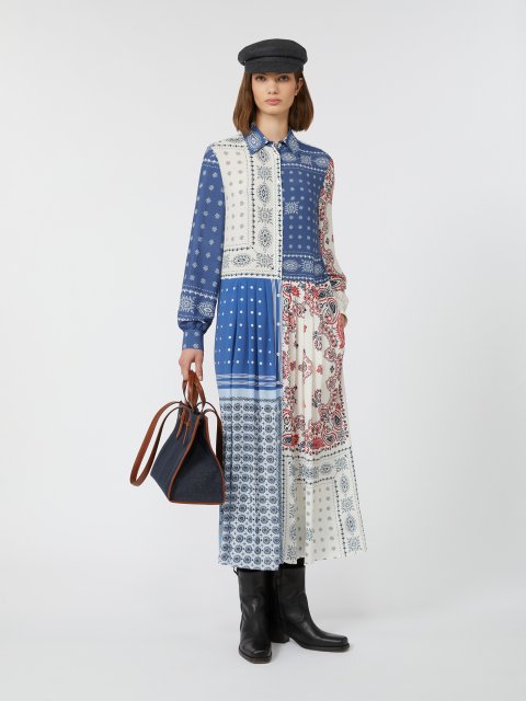 Сукня з принтом WEEKEND MAX MARA з віскози: фото 1 - Invogue