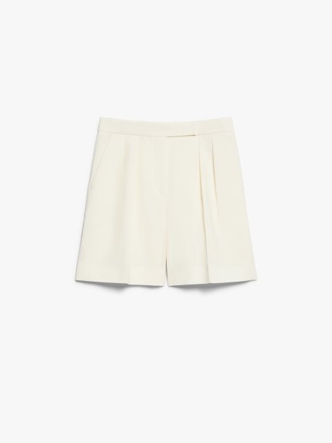 Ванильные шорты Max Mara из шерсти: фото - Invogue