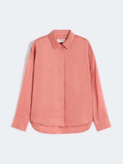 Біла сорочка Max Mara з рамі: фото - Invogue