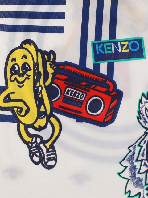 Біла футболка KENZO : фото 4 - Invogue