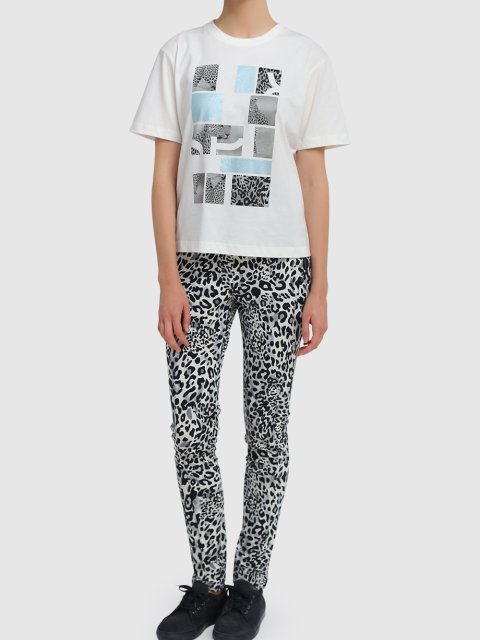 Белая футболка MARC CAIN: фото 1 - Invogue