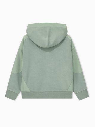 Зелёная кофта Emporio Armani из полиэстера и модала: фото 1 - Invogue