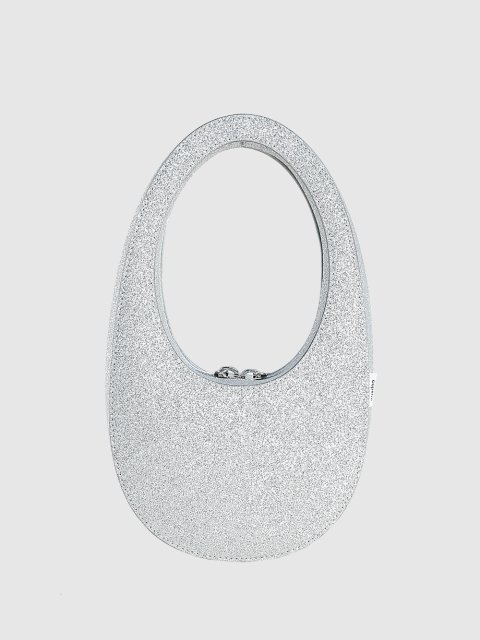 Серебристая сумка COPERNI: фото - Invogue