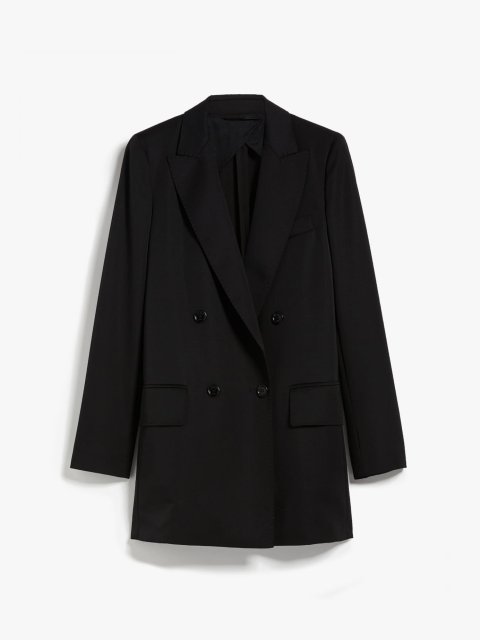 Чорний жакет MAX MARA з кашеміру та мохеру: фото - Invogue