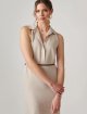 Бежева сукня MAX MARA : фото 2 - Invogue