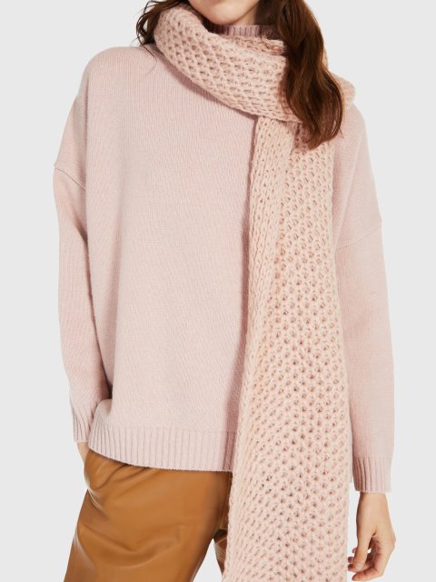 Розовый свитер WEEKEND MAX MARA: фото 3 - Invogue