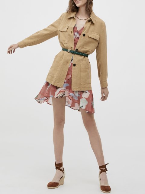 Розовое платье MAX&CO: фото 4 - Invogue