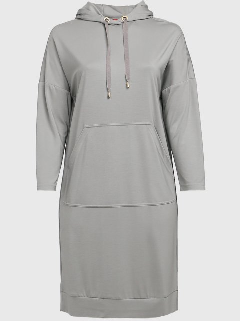 Серое платье MARINA RINALDI: фото - Invogue