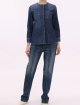 Темно-синя сорочка SPORTMAX : фото 1 - Invogue