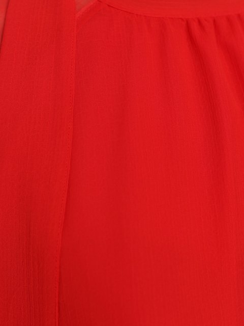 Красное платье KENZO: фото 5 - Invogue