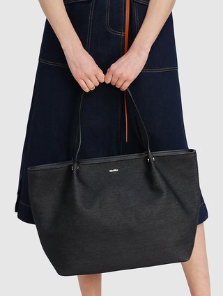 Чёрная сумка MAX MARA: фото 2 - Invogue