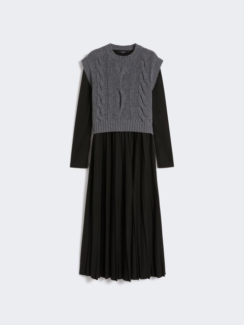 Сукня WEEKEND MAX MARA з джерсі та вовни: фото - Invogue