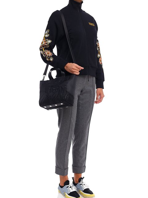 Чёрная сумка KENZO: фото 3 - Invogue