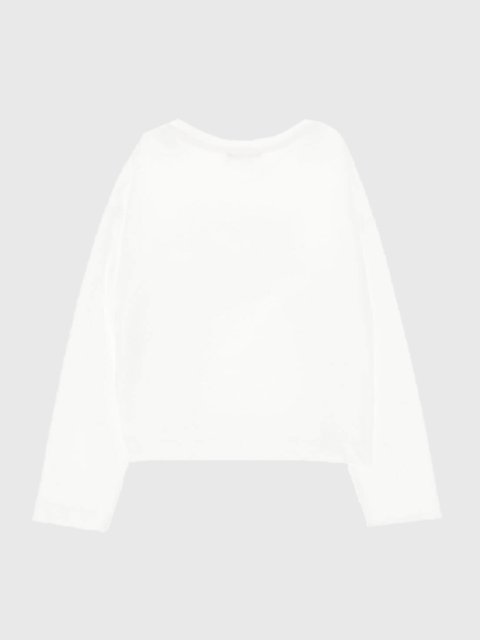 Белый джемпер MONNALISA: фото 1 - Invogue