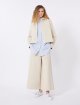 Бежеві брюки WEEKEND MAX MARA бавовняні: фото 1 - Invogue
