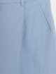Голубые шорты Weekend Max Mara из льна: фото 2 - Invogue