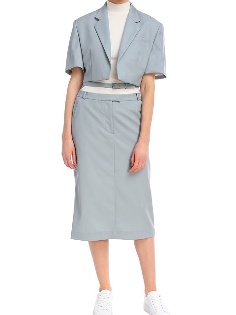 Блакитний піджак PUSHBUTTON : фото 2 - Invogue