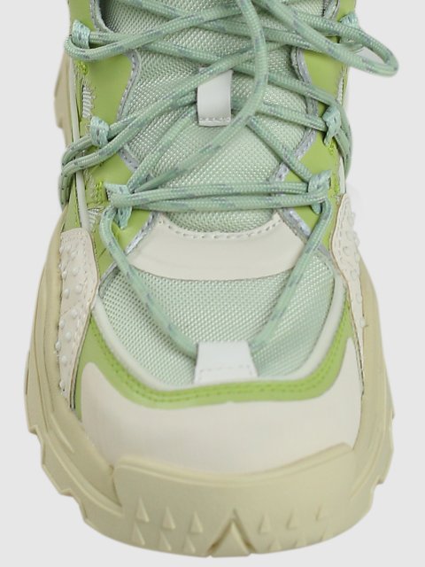 Зелёные сникерсы KENZO: фото 4 - Invogue